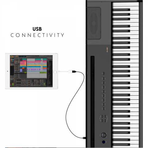 Artesia PA-88H+ Taşınabilir Siyah Dijital Piyano