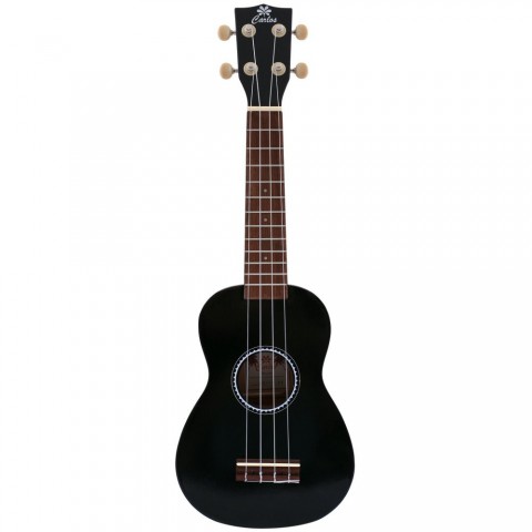 Carlos CRU50-BK Siyah Soprano Ukulele
