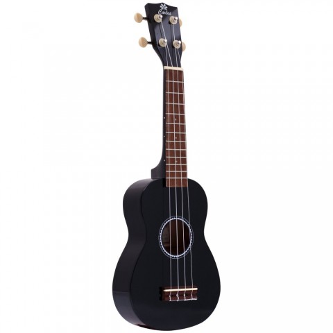Carlos CRU50-BK Siyah Soprano Ukulele