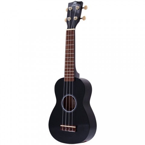 Carlos CRU50-BK Siyah Soprano Ukulele