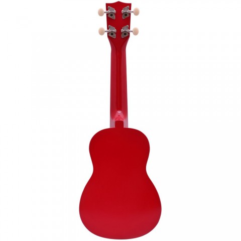 Carlos CRU50-RD Kırmızı Soprano Ukulele