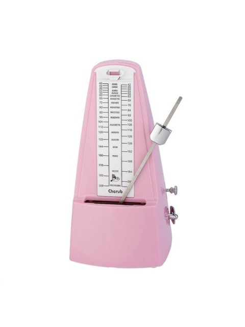 Cherub WSM-305 Pembe Mekanik Metronom