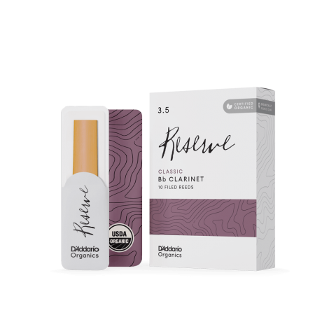 D'Addario Woodwinds Organic Reserve Classic ODCT1035 Sib Klarnet Kamışı No:3.5
