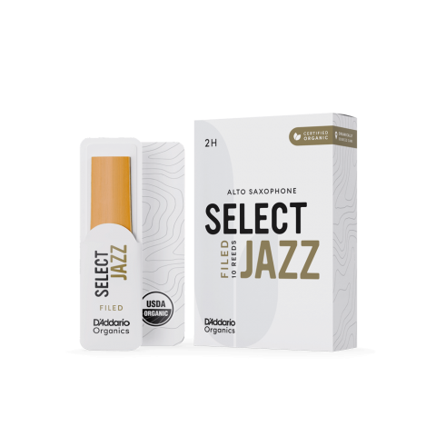 D'Addario Woodwinds Organic Select Jazz Alto Saksafon Kamışı No:2 Hard