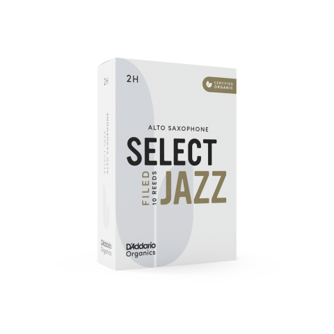 D'Addario Woodwinds Organic Select Jazz Alto Saksafon Kamışı No:2 Hard
