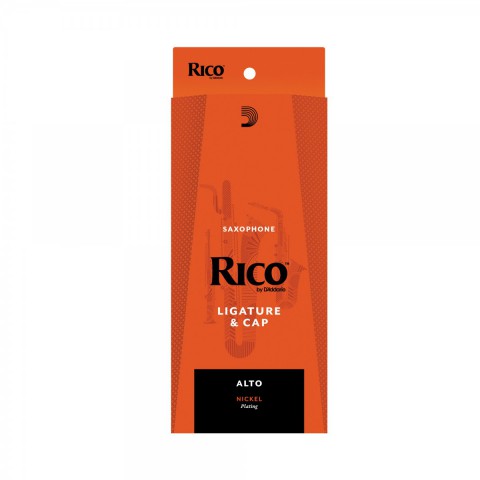 D'Addario Woodwinds Rico RAS1N Alto Saksafon Bek Bilezik ve Kapak Seti