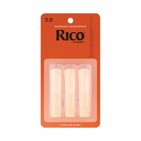 D'Addario Woodwinds Rico RIA0330 Soprano Saksafon  Kamışı (3 lü) No:3