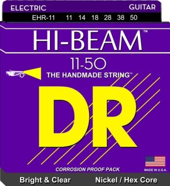 DR EHR-11 Hi-Beam Elektro Gitar Teli (Heavy 11-50)
