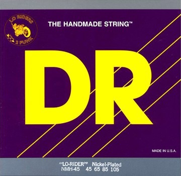 DR NMH5-130 Nickel Lo-Rider 5 Tellİ Bas Gitar Teli (Medium to Heavy 45-130)