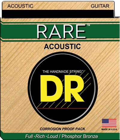 DR RPML-11 Rare Akustik Gitar Teli (Custom Light 11-50)