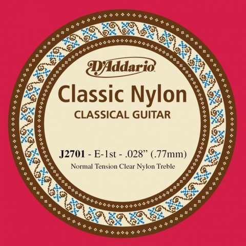 Daddario J2701 Klasik Gitar Mi Teli (Tek Tel)