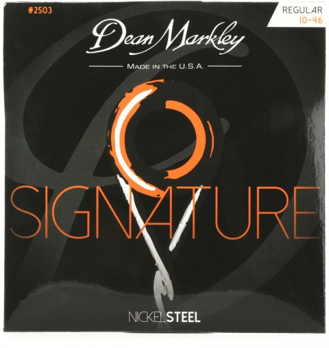 Dean Markley Nickel Steel Regular 2503 (10-46) - Elektro Gitar Tel Seti