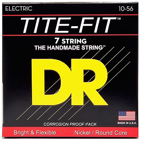 DR MT7-10 Tite-Fit 7 Telli Elektro Gitar Teli (Medium 10-56)