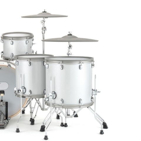EFNOTE 7 Dijital Davul Seti - White Sparkle