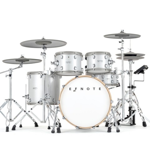 EFNOTE 7 Dijital Davul Seti - White Sparkle
