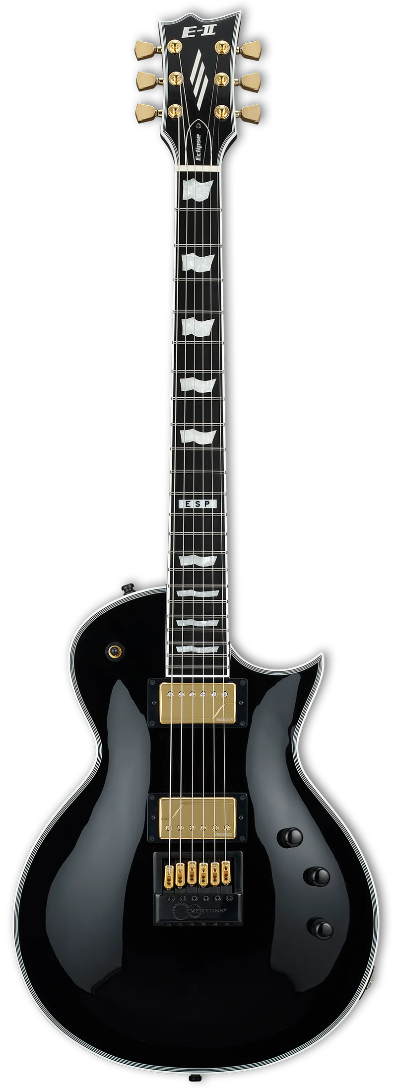 ESP E-II Ecllipse Full Thickness Evertune Black Elektro Gitar