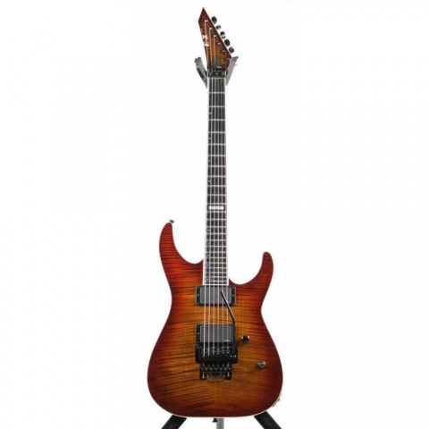 ESP E-II M-II Amber Cherry Sunburst Elektro Gitar