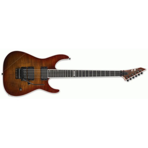 ESP E-II M-II Amber Cherry Sunburst Elektro Gitar