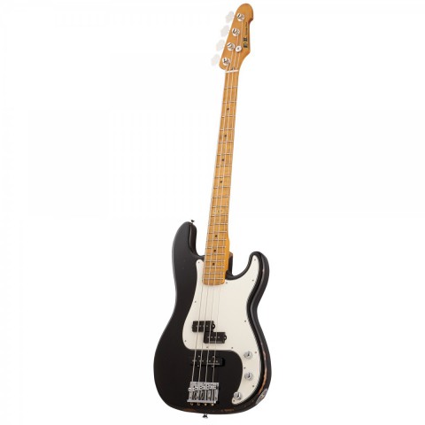 ESP E-II Vintage- 4 PJ Black Bas Gitar