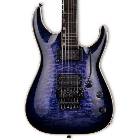 ESP E-II Horizon Quilted Maple Reindeer Blue Elektro Gitar