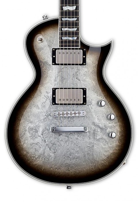 ESP Eclipse Custom Silver Liquid Metal Burst Elektro Gitar
