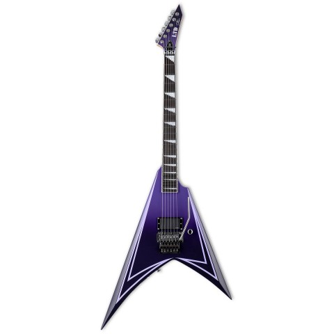 ESP LTD Alexi Hexed Signature Purple Fade Pinstripes Elektro Gitar