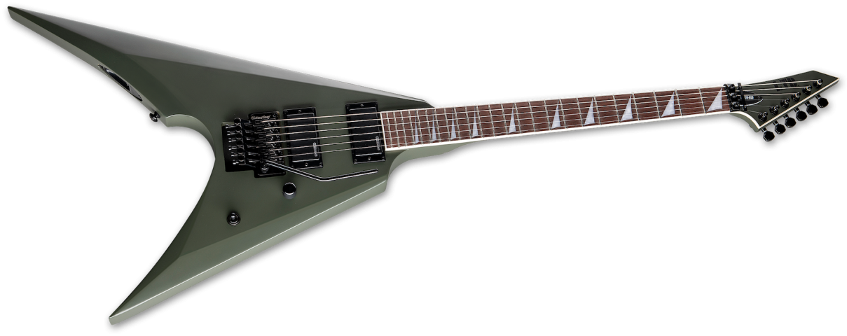 ESP LTD Arrow-200 Military Green Satin Elektro Gitar