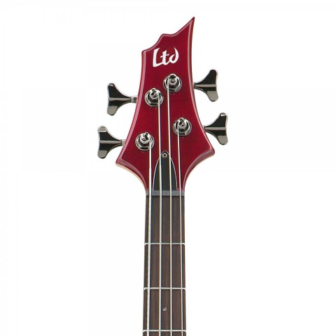 ESP LTD B-154 DX See Thru Red Bas Gitar