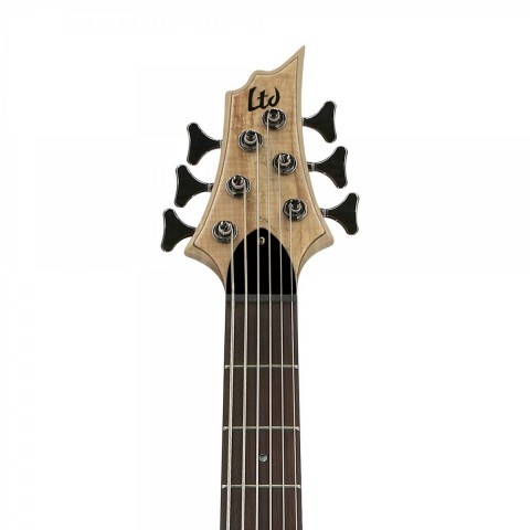 ESP LTD B-206 Spalted Maple Natural Bas Gitar