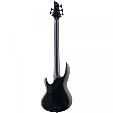 ESP LTD B-5 Ebony Burl Poplar Charcoal Burst Satin 5 Telli Bas Gitar