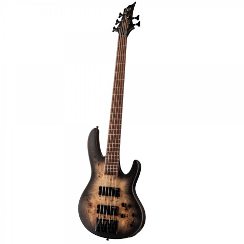 ESP LTD D-5 Black Natural Burst Satin Bas Gitar