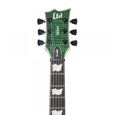 ESP LTD EC-1000 See Thru Green Elektro Gitar