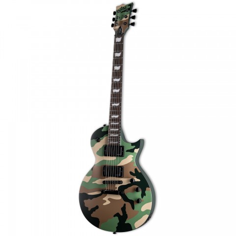 ESP LTD EC-1000 Woodland Camo Satin Elektro Gitar