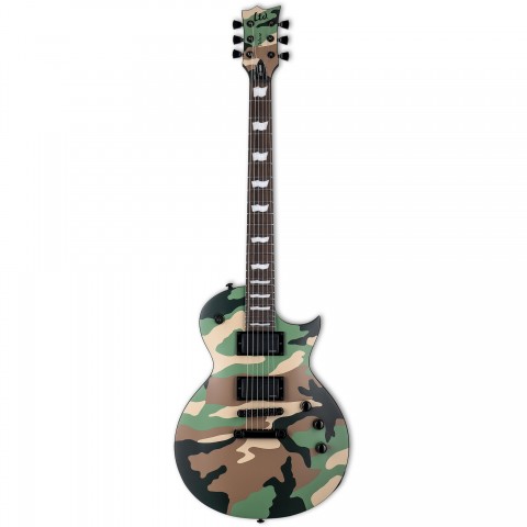 ESP LTD EC-1000 Woodland Camo Satin Elektro Gitar