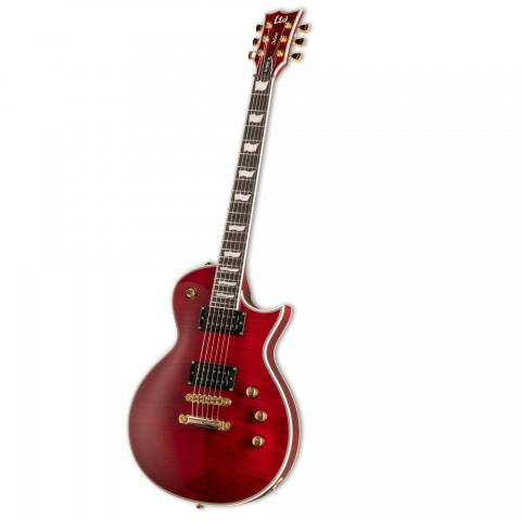 ESP LTD EC-1000T CTM See Thru Black Cherry Elektro Gitar