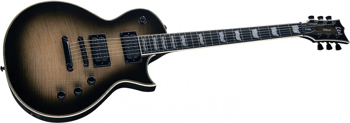 ESP LTD EC-1000T FM Black Natural Burst Elektro Gitar