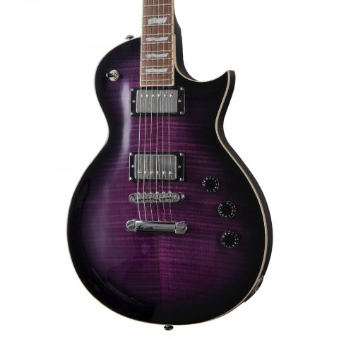 ESP LTD EC-256 See Thru Purple Burst Elektro Gitar