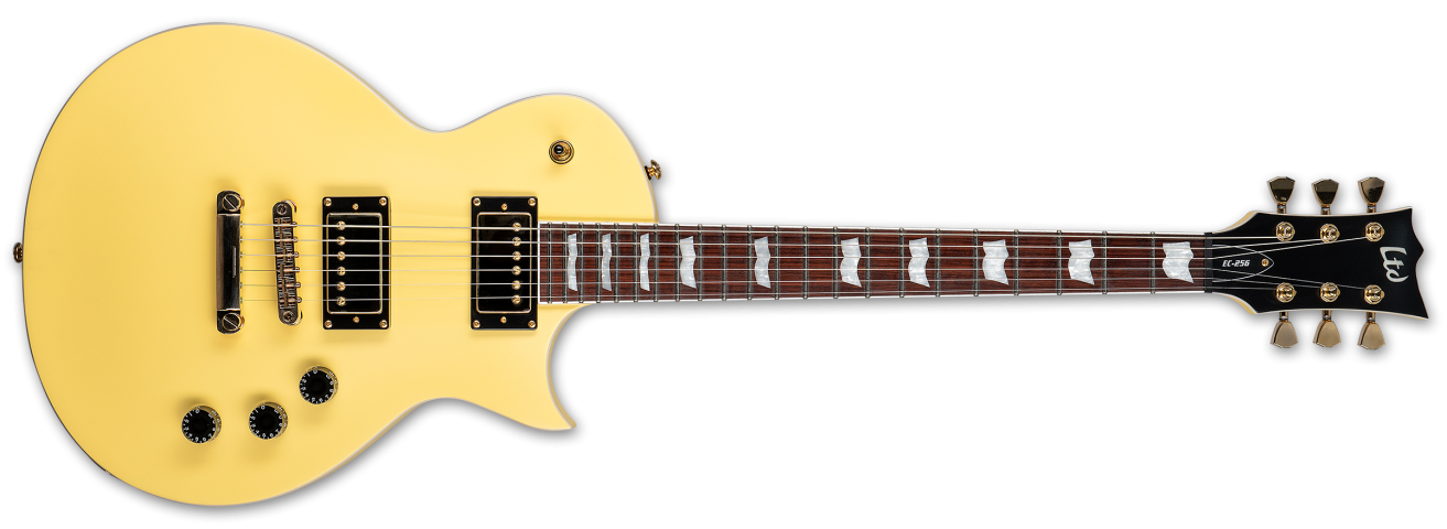 ESP LTD EC-256 Vintage Gold Satin Elektro Gitar