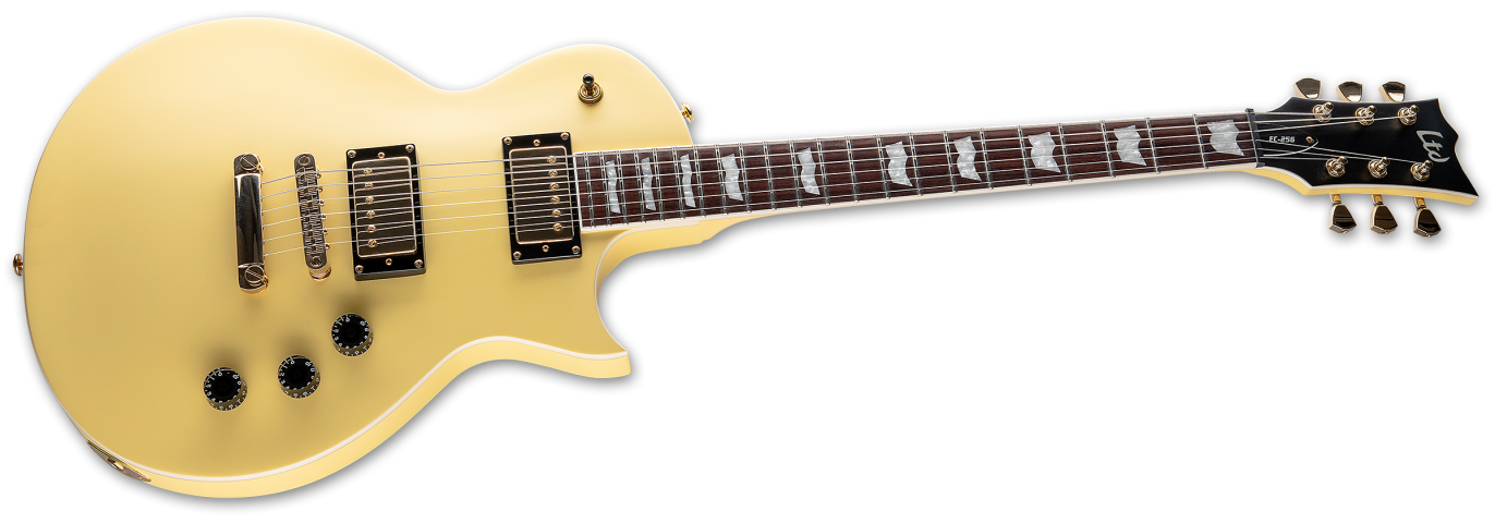 ESP LTD EC-256 Vintage Gold Satin Elektro Gitar