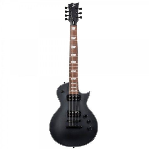 ESP LTD EC-257 Black Satin Elektro Gitar - 7 Telli