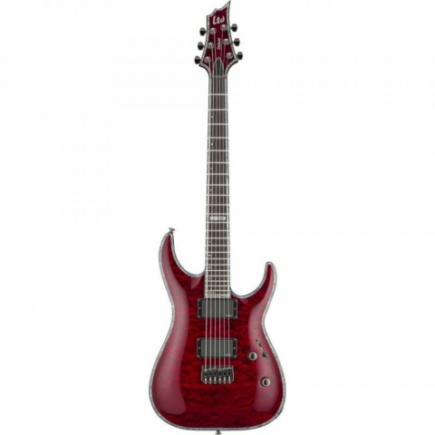 ESP LTD H-1000 QM See Thru Black Cherry Elektro Gitar
