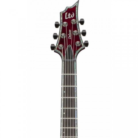 ESP LTD H-1000 QM See Thru Black Cherry Elektro Gitar