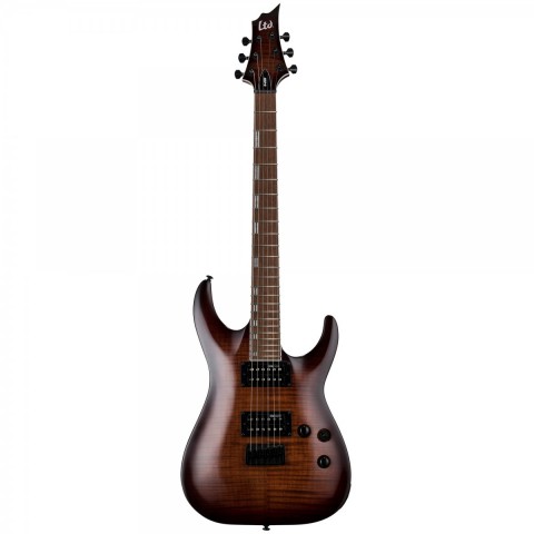 ESP LTD H-200FM Dark Brown Sunburst Elektro Gitar