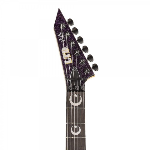 ESP LTD KH-OUIJA Kirk Hammett Limited Edition Purple Sparkle Elektro Gitar