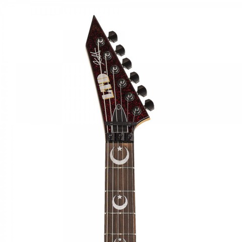 ESP LTD KH-OUIJA Kirk Hammett Limited Edition Red Sparkle Elektro Gitar