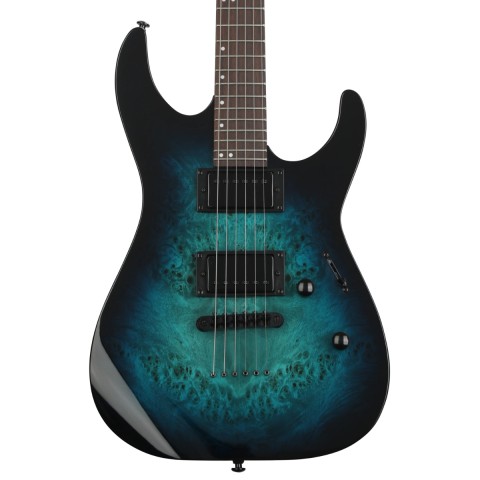 ESP LTD M-200DX NT Blue Burst Elektro Gitar