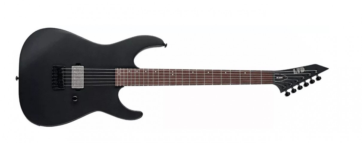 ESP LTD M-201 Black Satin Elektro Gitar