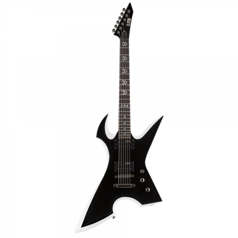 ESP LTD MAX-200 RPR Black White Bevel Max Cavalera Signature Elektro Gitar