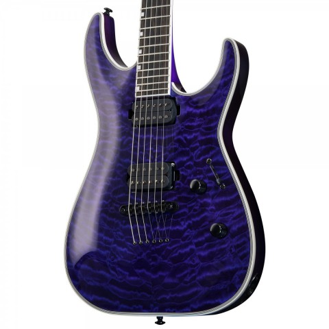 ESP LTD MH-1000NT See Thru Purple Elektro Gitar