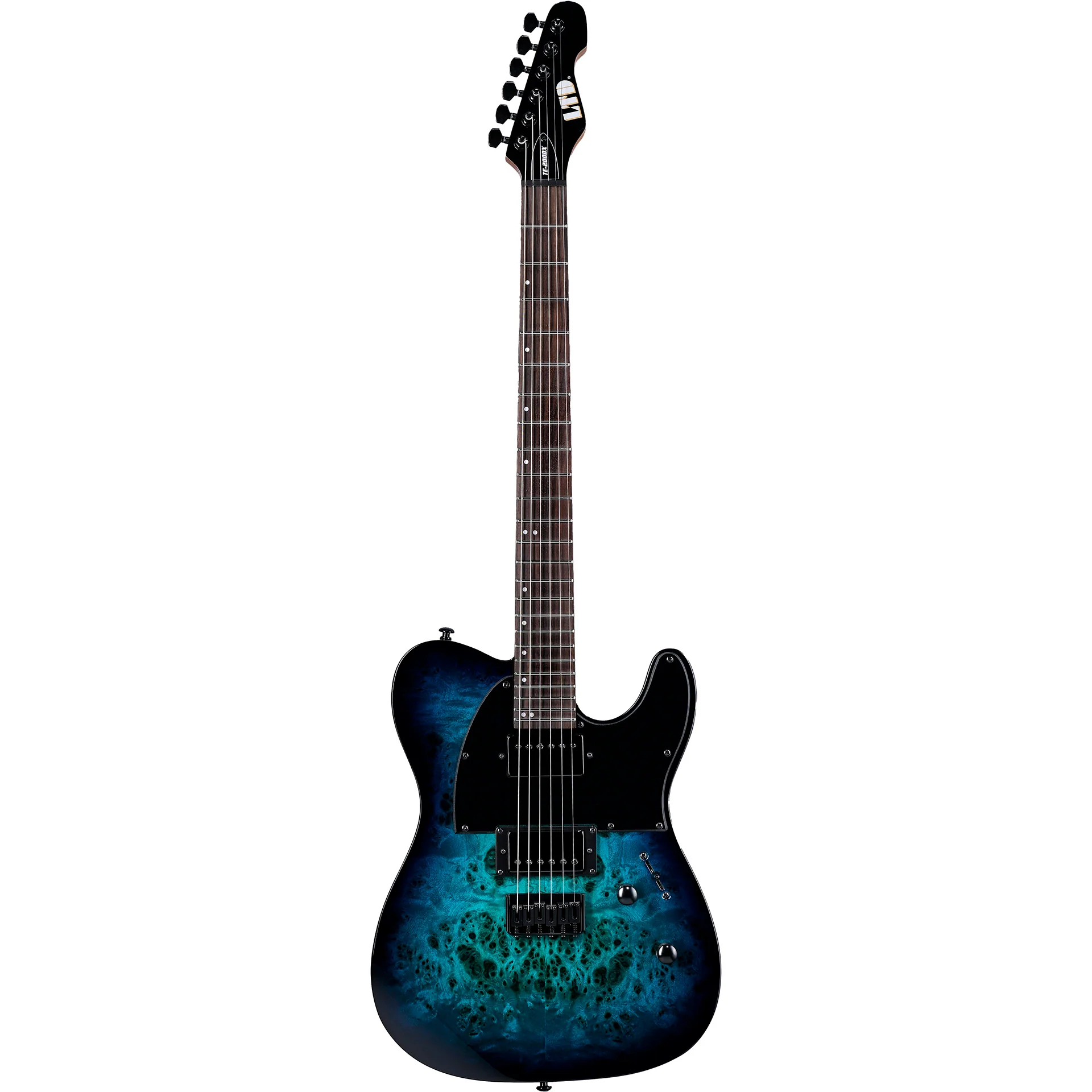 ESP LTD TE-200DX Blue Burst Elektro Gitar